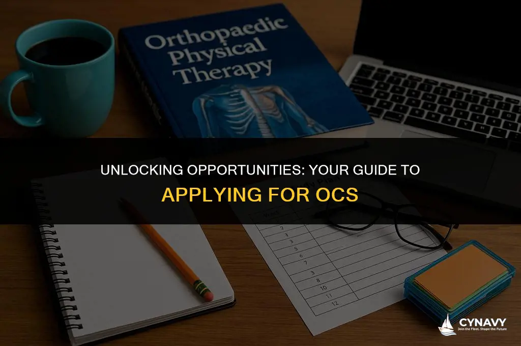 how to apply for ocs