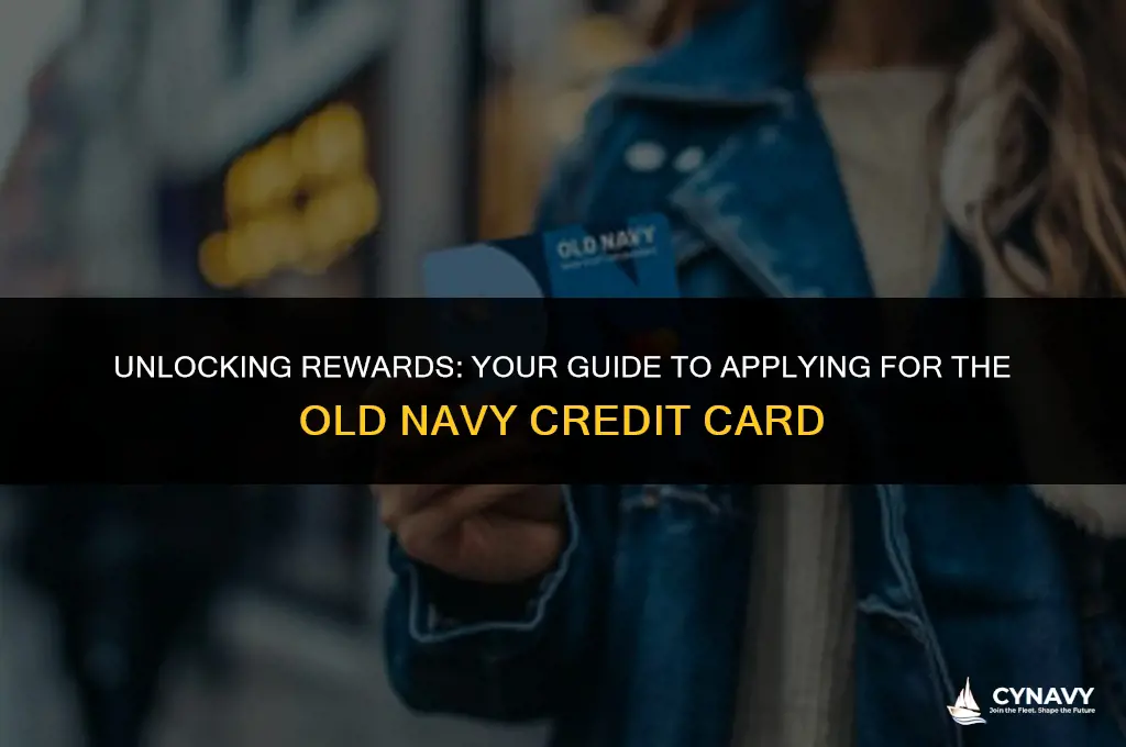 how to apply for old navy credit card