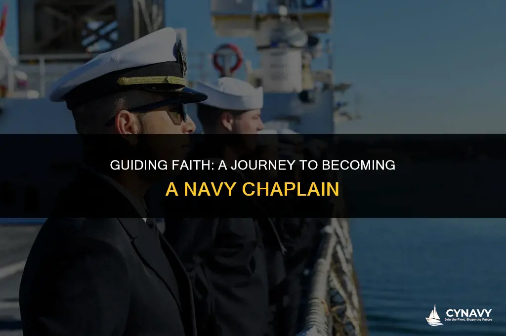 how to become a navy chaplain