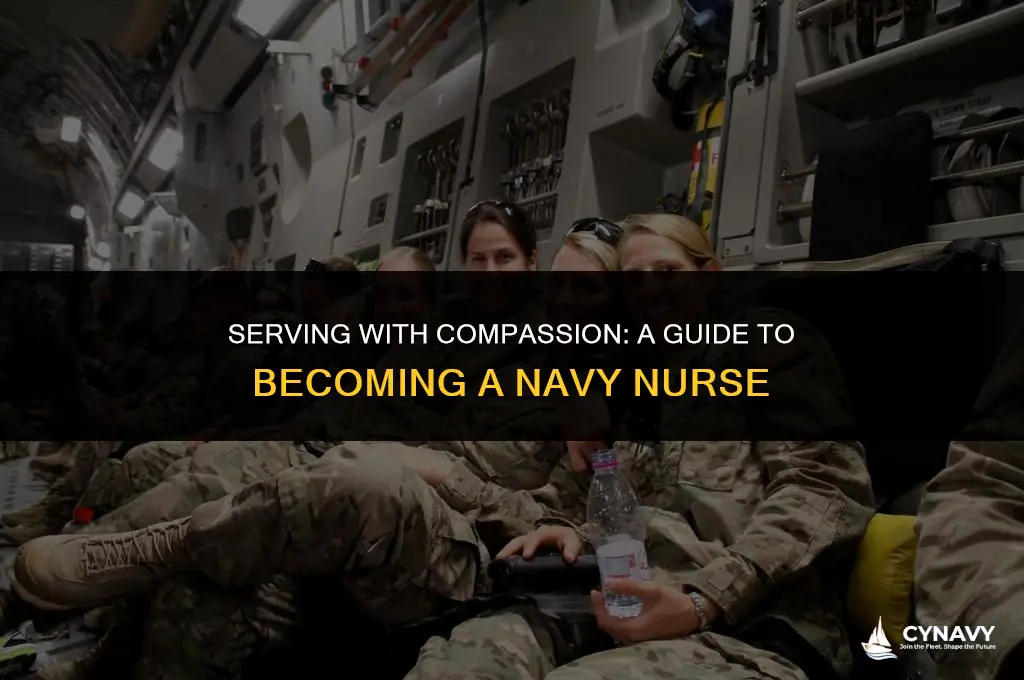 how to become a navy nurse