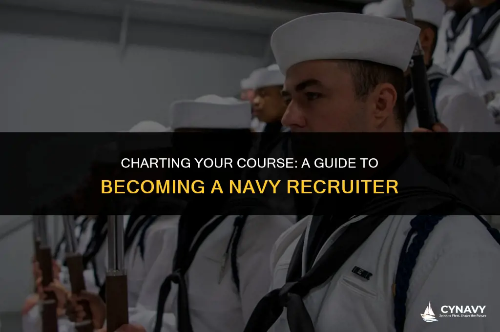 how to become a navy recruiter