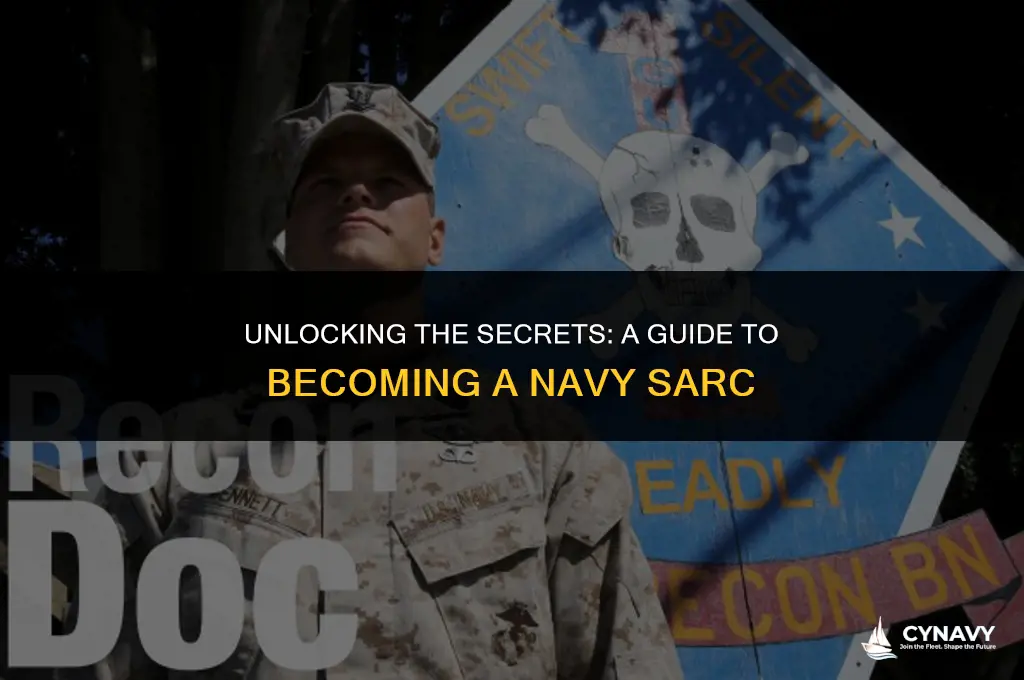 how to become a navy sarc