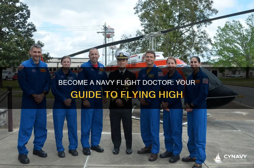 how to become navy flight doctor get to fly