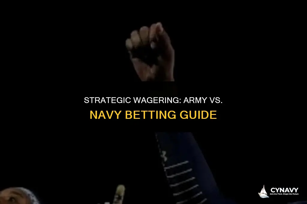 how to bet army navy