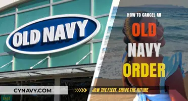 Effortlessly Cancel Your Old Navy Order: A Step-by-Step Guide