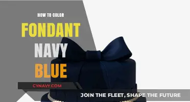 Mastering the Art of Navy Blue Fondant: A Step-by-Step Guide
