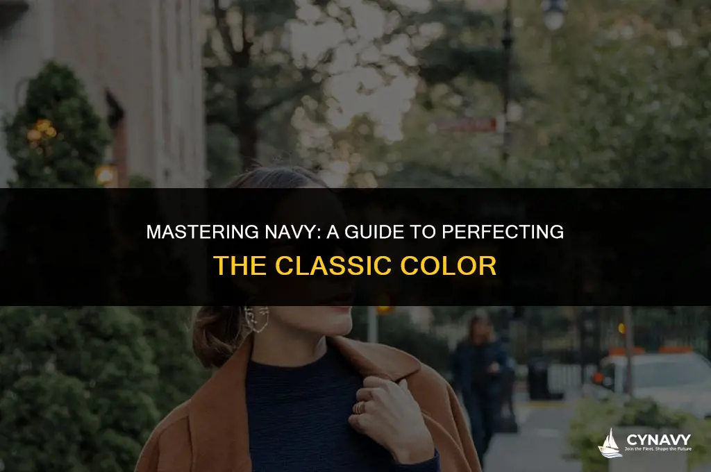 how to do colors navy