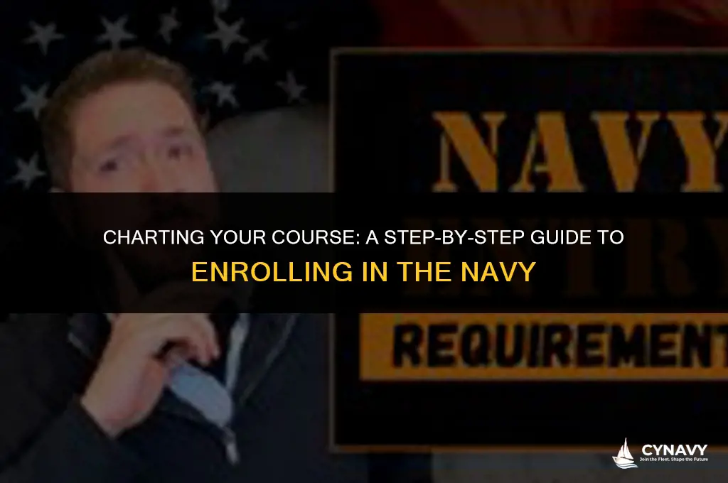 how to enroll in navy