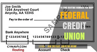 Locate Your Navy Federal Credit Union Routing Number Easily