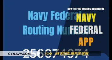 Discover Your Routing Number Effortlessly on the Navy Federal App