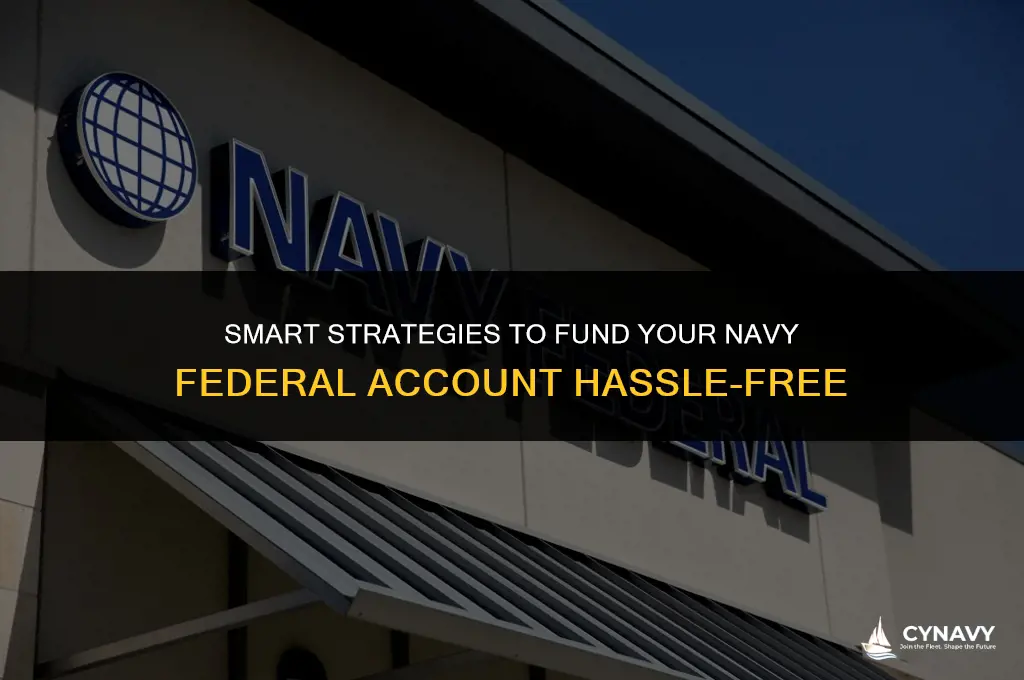 how to fund navy federal account