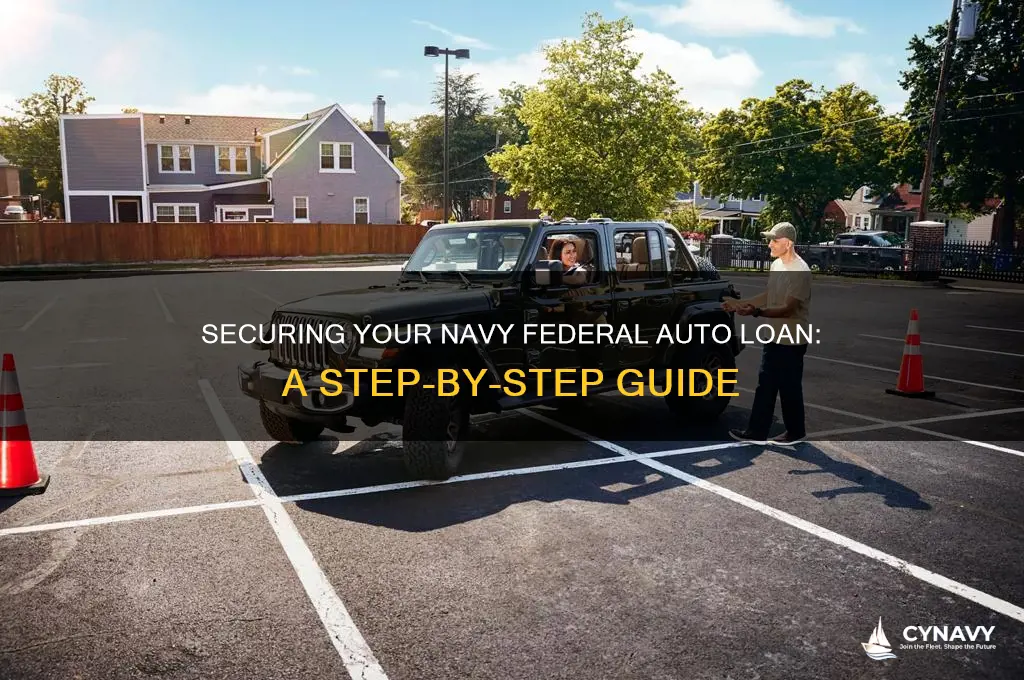 how to get a auto loan from navy federal