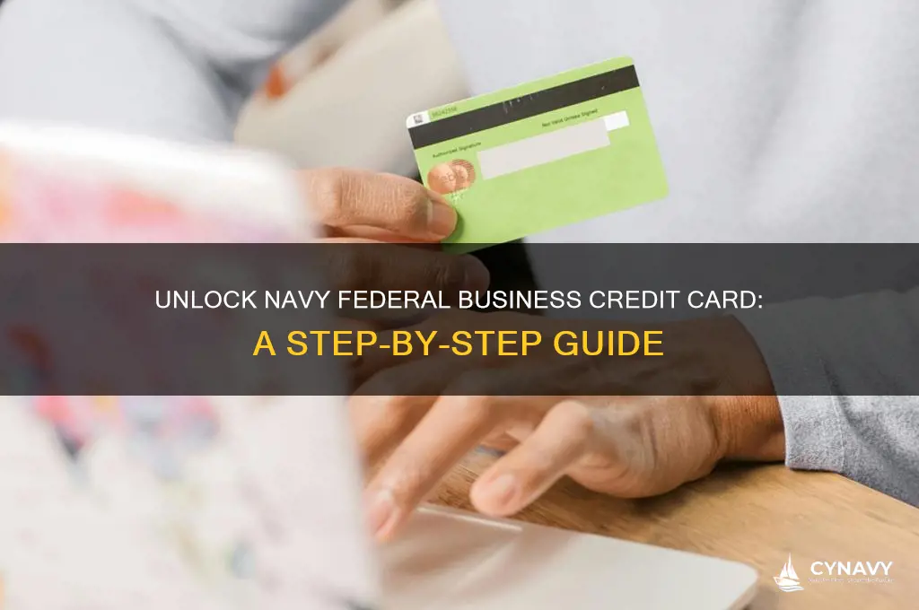 how to get a business credit card with navy federal