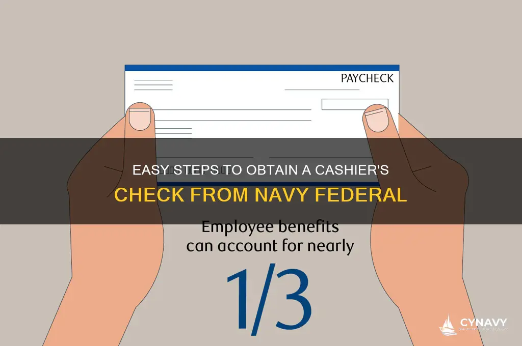 how to get a cashiers check from navy federal