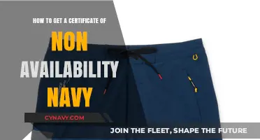 How to Obtain a Navy Certificate of Non-Availability: A Guide