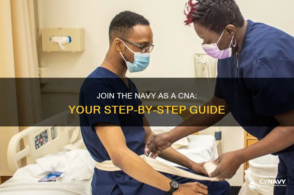 how to get a cna navy