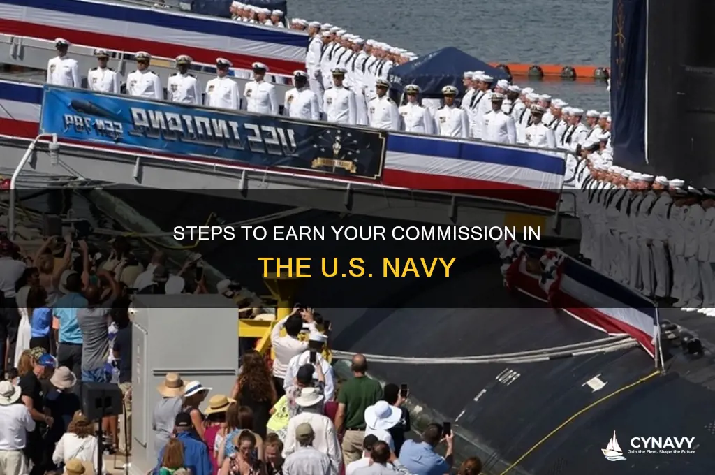 how to get a commission in the navy