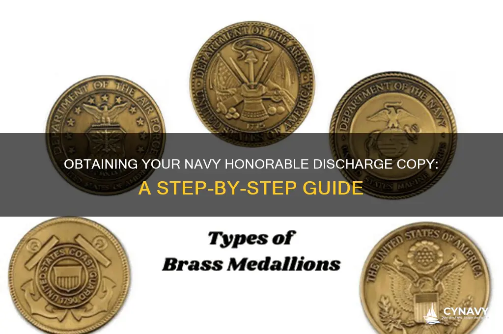 how to get a copy of honorable discharge from navy