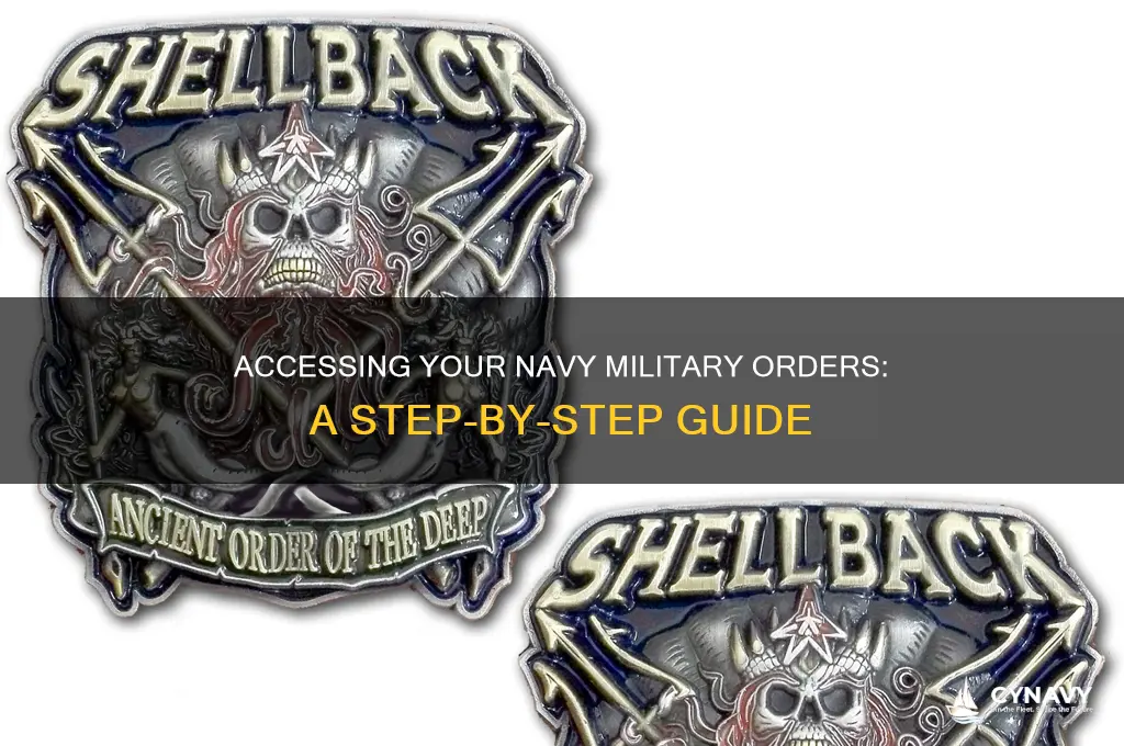 how to get a copy of my military orders navy