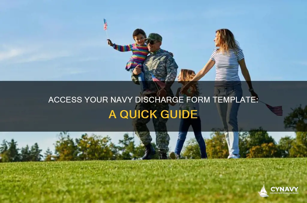 how to get a copy of navy discharge form template