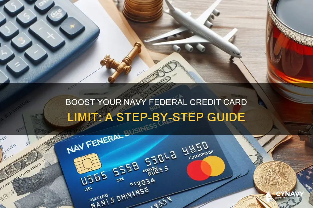 how to get a credit card increase with navy federal