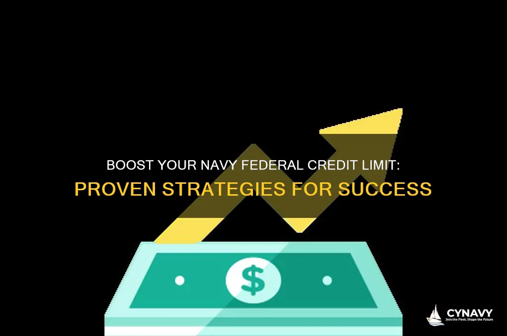 how to get a credit limit increase with navy federal