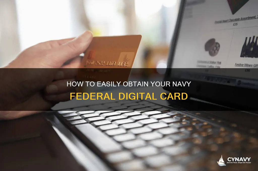 how to get a digital card navy federal