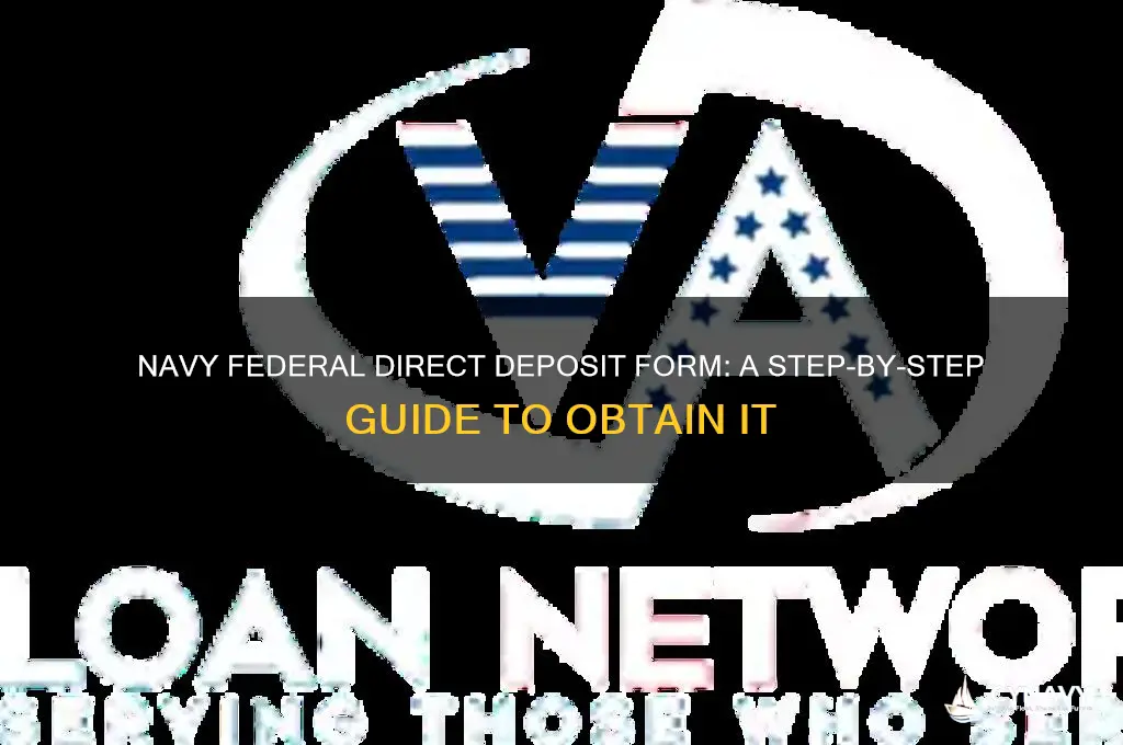 how to get a direct deposit form navy federal