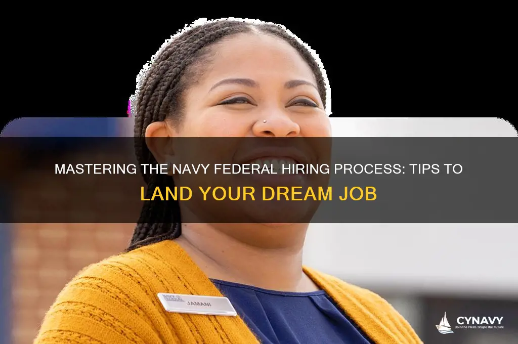 how to get a job at navy federal