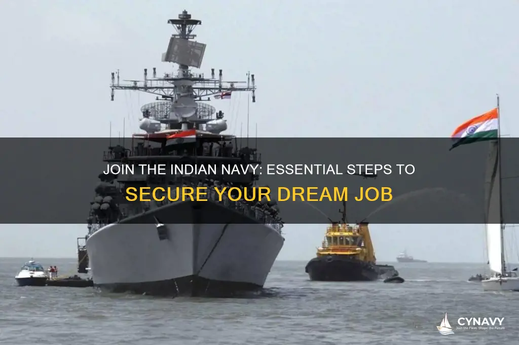 how to get a job in indian navy