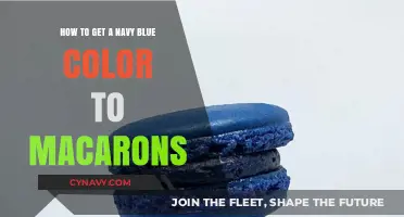 Perfect Navy Blue Macarons: Tips for Achieving the Ideal Color
