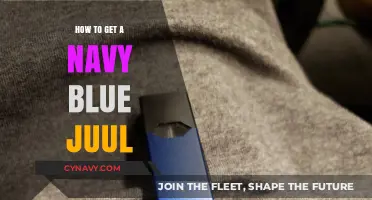 How to Customize Your Juul with a Navy Blue Finish