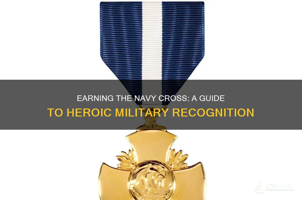how to get a navy cross medal
