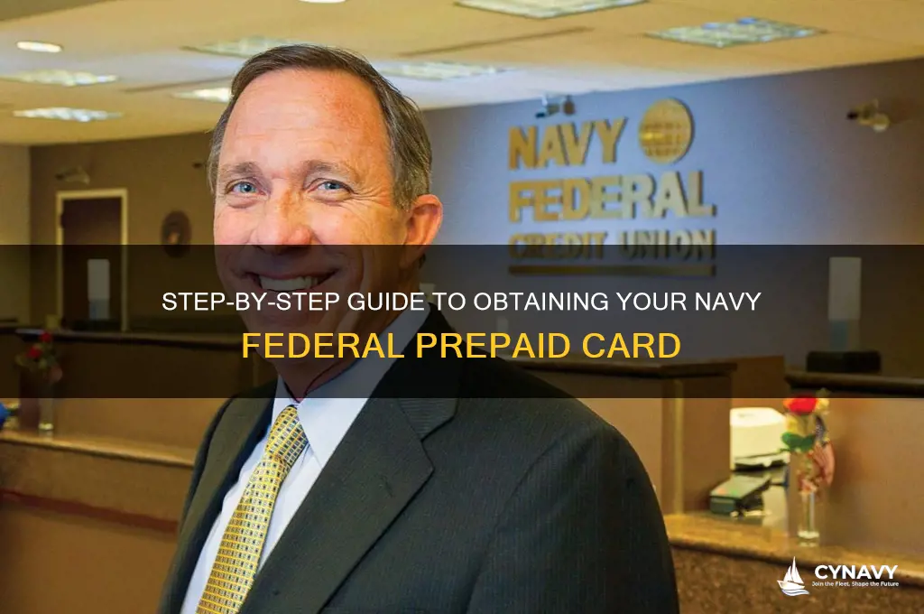 how to get a navy federal prepaid card
