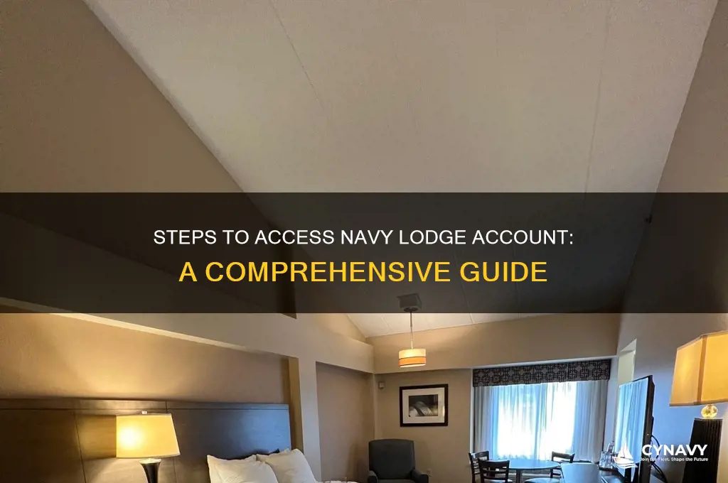 how to get a navy lodge account