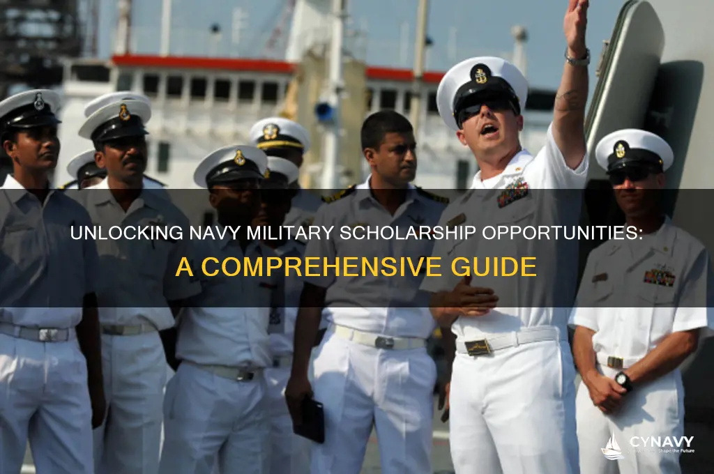 how to get a navy military scholarship