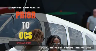 Securing a Navy Pilot Slot Before OCS: Essential Steps and Tips