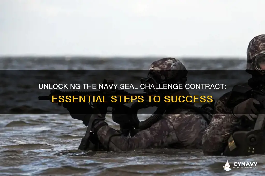 how to get a navy seal challenge contract
