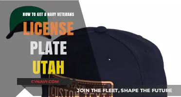 Utah Navy Veterans License Plate: A Step-by-Step Guide to Obtain Yours