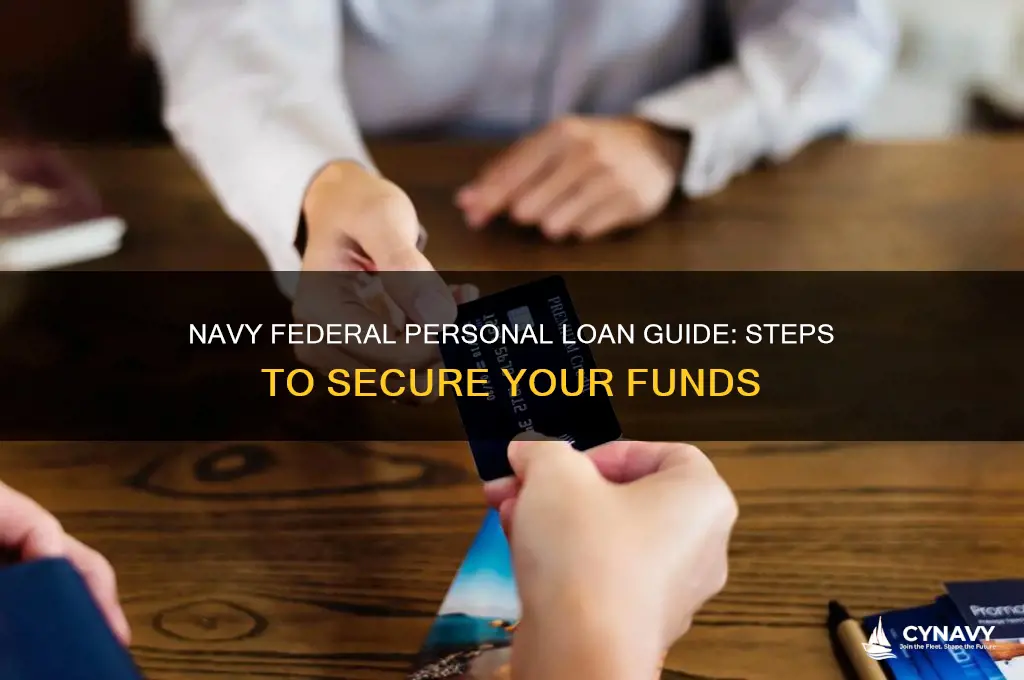 how to get a personal loan from navy federal