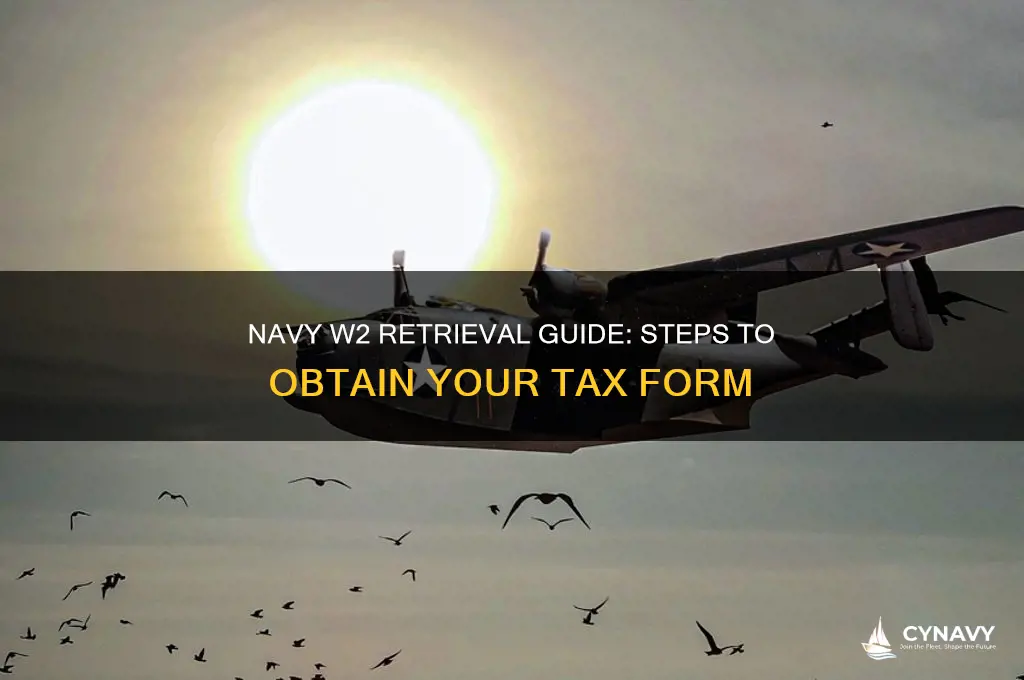 how to get a w2 from the navy