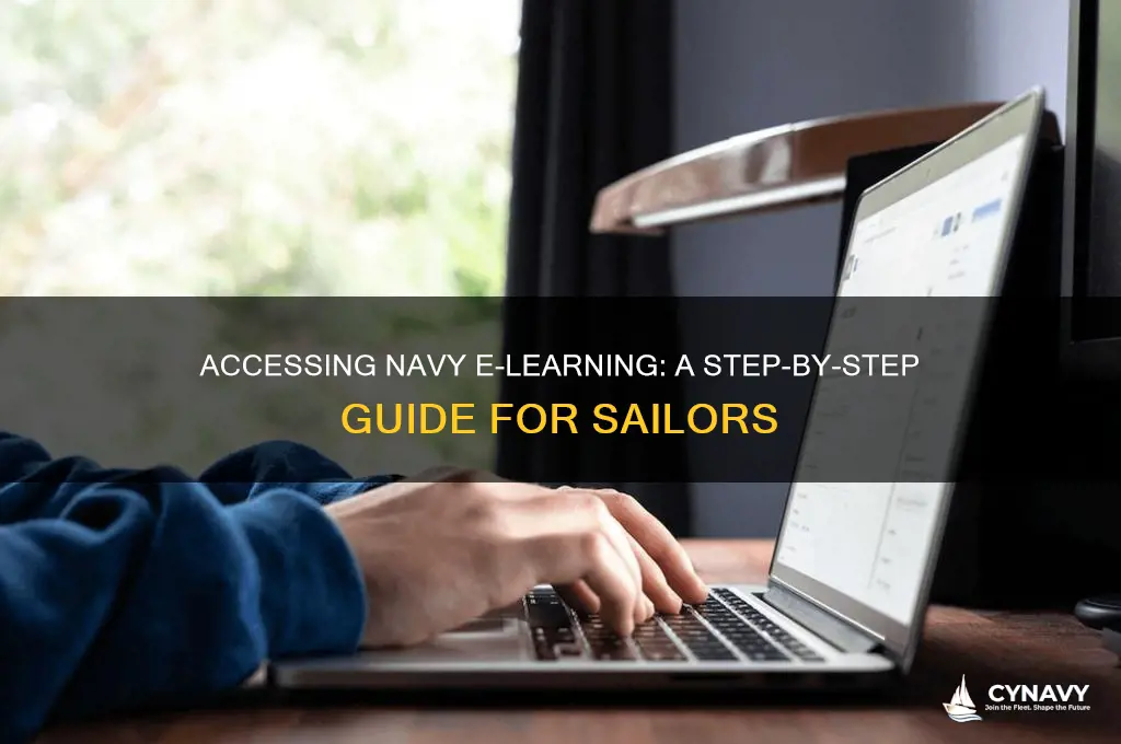 how to get access for navy e learning