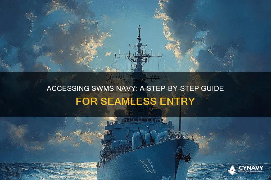 how to get access to swms navy