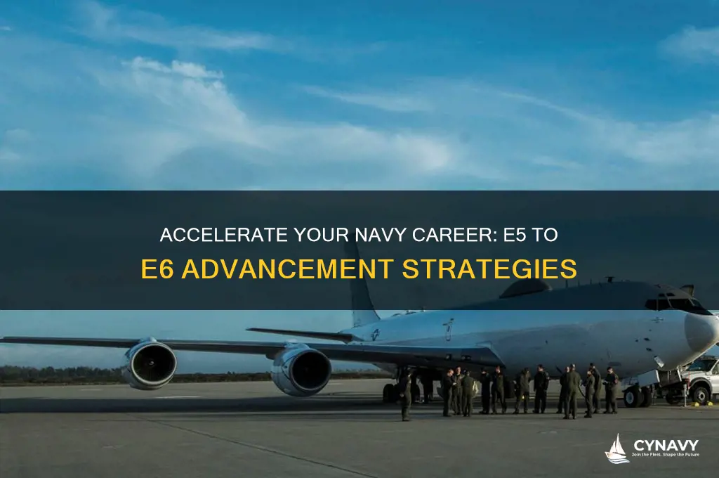 how to get advanced from e5 to e6 navy fast