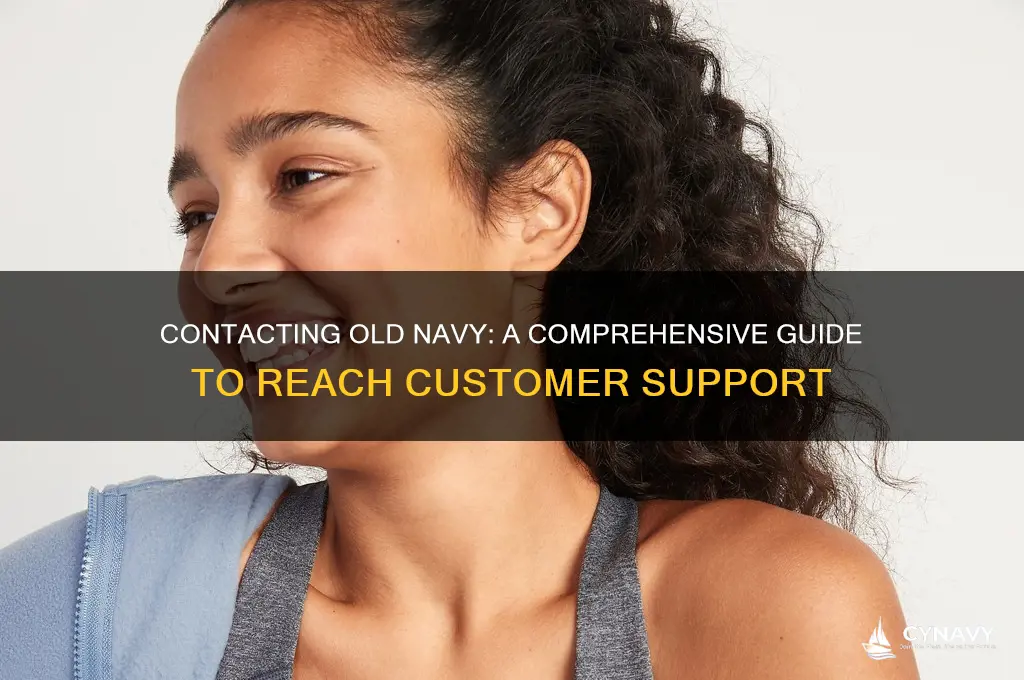 how to get ahold of old navy