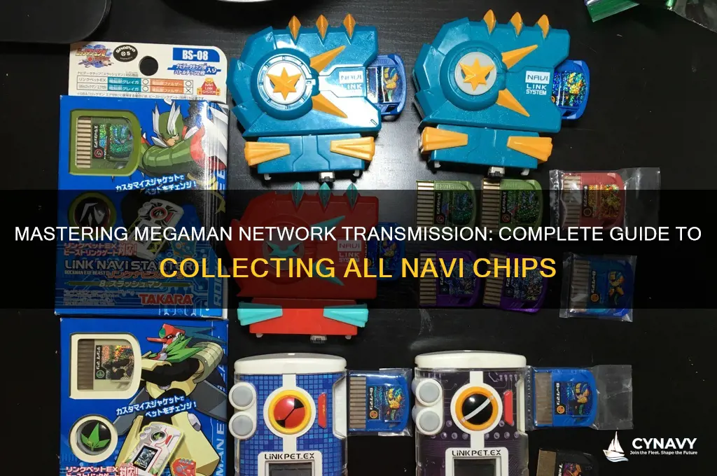 how to get all navi chips megaman network transmission