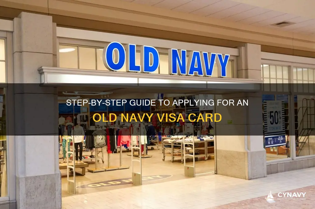 how to get an old navy visa