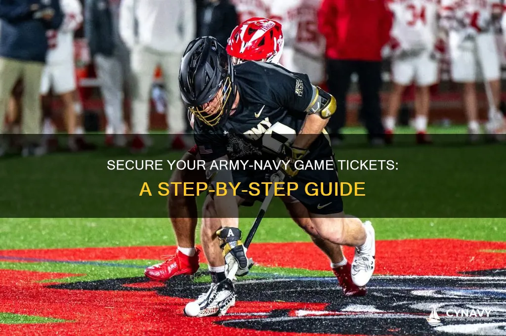 how to get army navy tickets