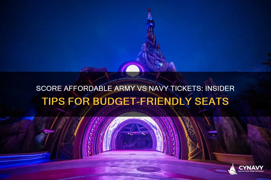 how to get army vs navy tickets cheap