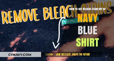 Effective Tips to Remove Bleach Stains from Navy Blue Shirts